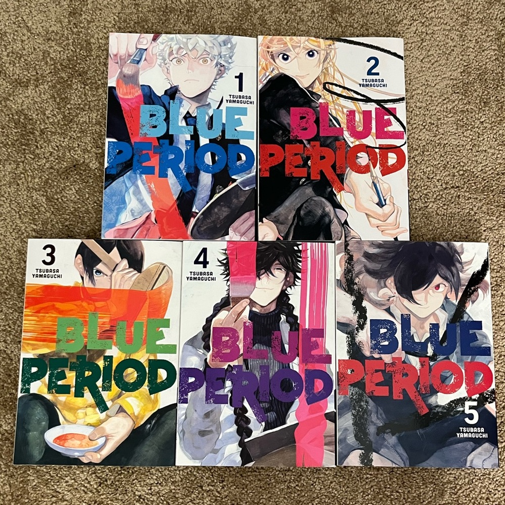 blue period manga 1-5
